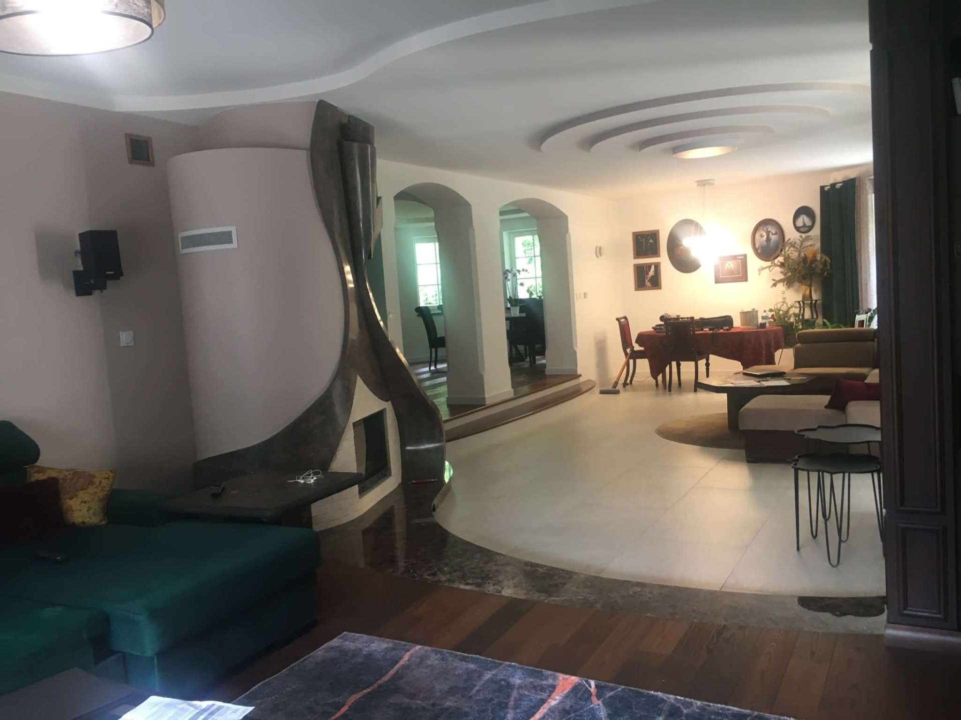 Salon · Autorska forma kominka